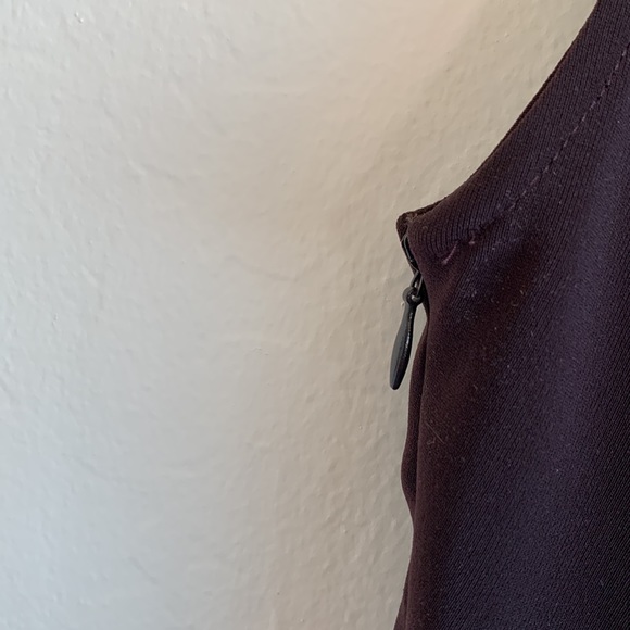 Genny, Italy, 100% silk, espresso brown camisole or sleeveless top - size 6 - Picture 3 of 7